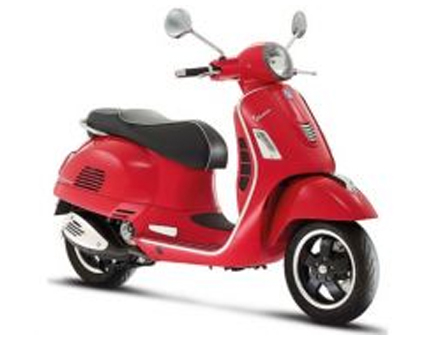 Vespa GTS 125 IE 2009-2016 Rot dragon 894