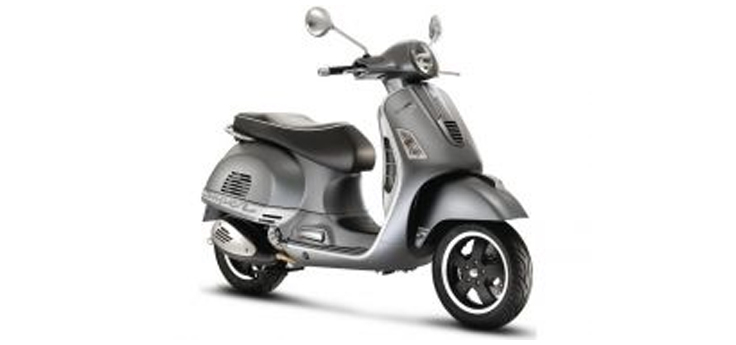 Vespa GTS 125 IE 2009-2016 Titanium Matt Grau 742/B