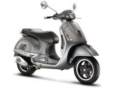 Vespa GTS 125 IE 2009-2016 Titanium Matt Grau 742/B