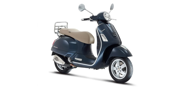 Vespa GTS 250 ie 2005-2016 (Weißhout ABS) Blau 222/A