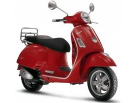 Vespa GTS 250 ie 2005-2016 (Weißhout ABS) Rot dragon 894