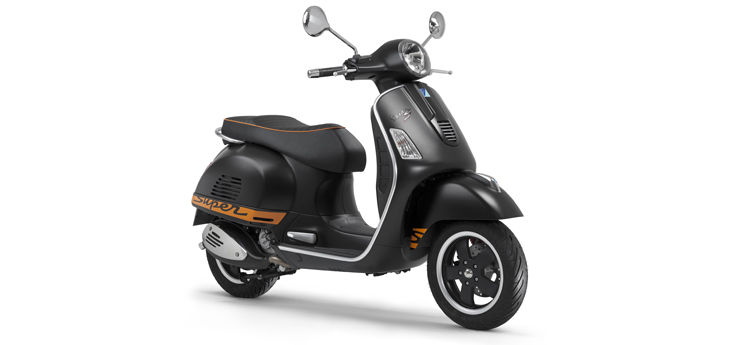 Vespa GTS 300 (Super mit und ohne ABS) Schwarz 85/B