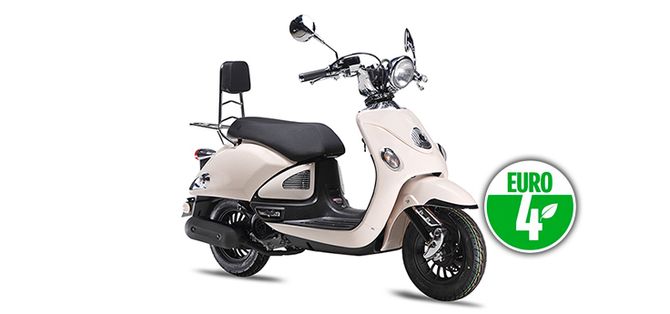 Erstazteile Znen Legend Euro4 Weiß-Creme