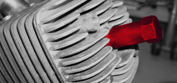 Kolbenstopper / Kurbelwelle Halterung