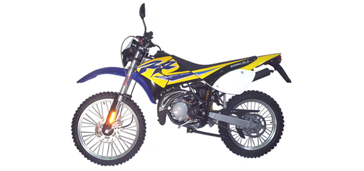 Erstazteile Rieju RR Gelb 2007 2-Takt