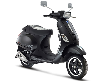 Erstazteile Vespa S 2-Takt matt Schwarz 85/B