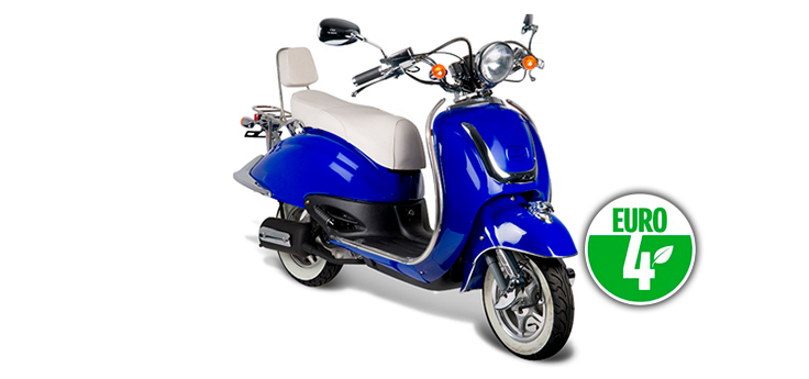 Erstazteile Benda Retro Euro4 Dunkelblau