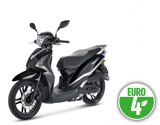 Erstazteile Sym Symphony ST Euro4  (BK-001C/S-882U) Schwarz / Silber