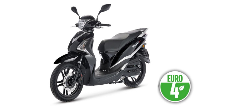 Erstazteile Sym Symphony ST Euro4  (BK-001C/S-882U) Schwarz / Silber