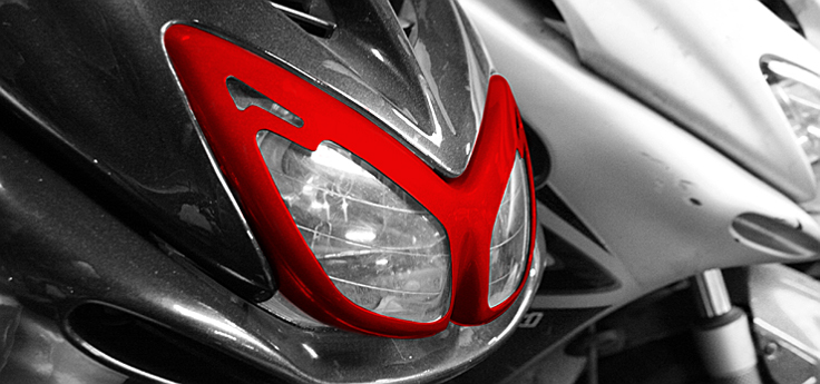 Böseblick Scheinwerfer / Spoiler