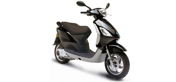 Erstazteile Piaggio Fly 2-Takt Schwarz 94