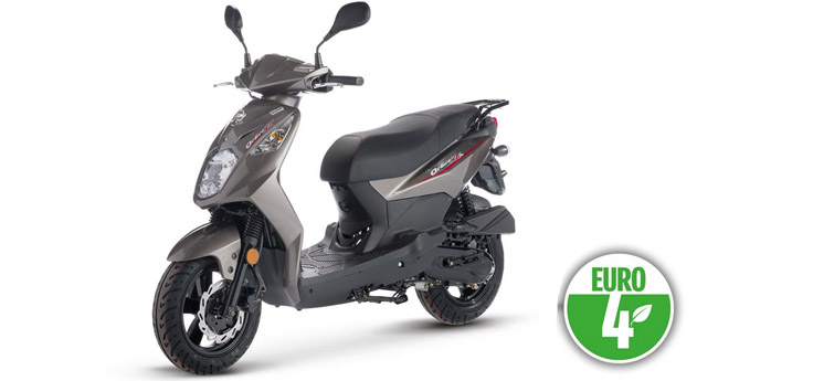 Erstazteile Sym Orbit II Euro 4 matt Braun