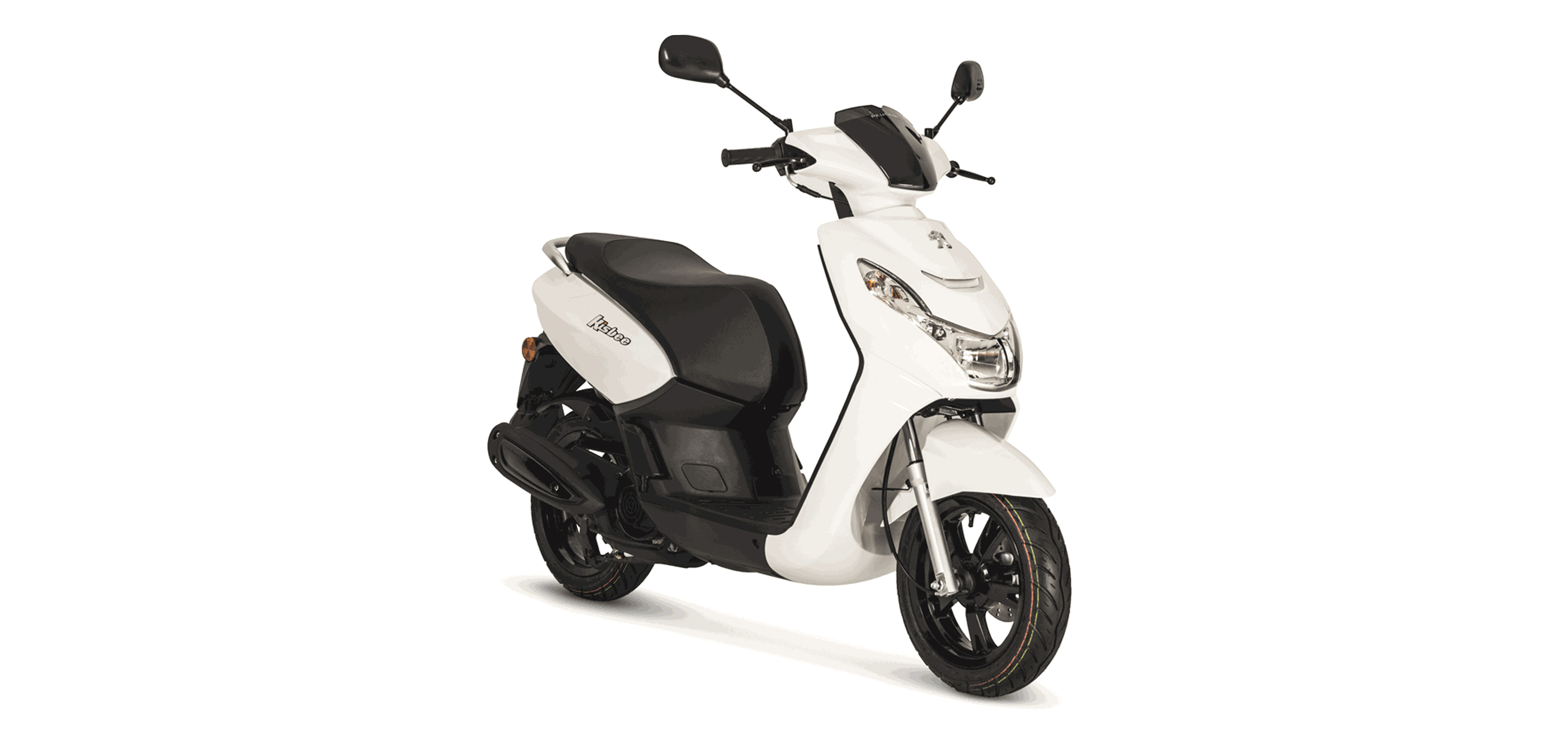 Peugeot Kisbee 4-takt Euro 5 ICY WHITE (F8)