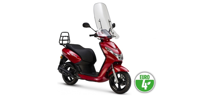 Erstazteile Peugeot Kisbee Cherry Rot (Euro4 > 2018)