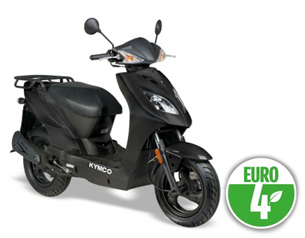 Erstazteile Kymco Delivery Euro4 glänzend Schwarz