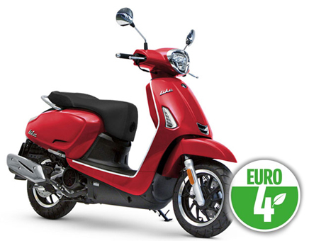 Erstazteile Kymco Like > 2018 Rot (Euro4)