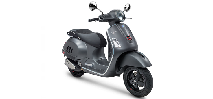 Vespa GTS 300 (Super mit und ohne ABS) mattGrau 742/B