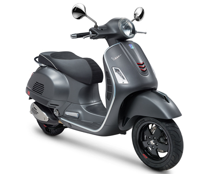 Vespa GTS 300 (Super mit und ohne ABS) mattGrau 742/B