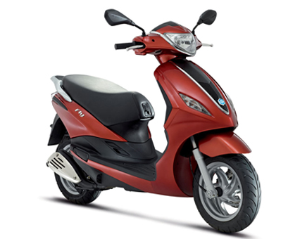 Erstazteile Piaggio New Fly 4-Takt 4V (45 km/h Version) Rot 584a