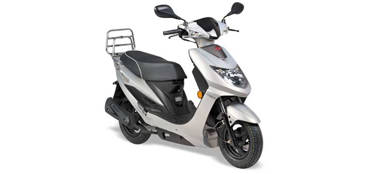 Erstazteile Kymco VP50i Einspritzung Euro4 tecno Silber