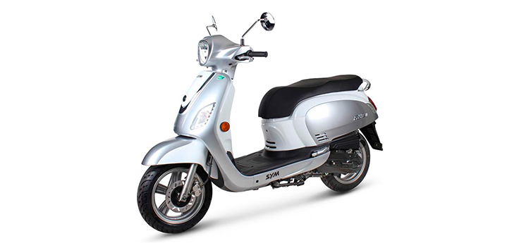 Erstazteile Sym Fiddle III (S880S WH006) Silber Weiß