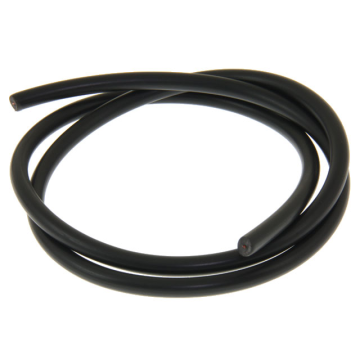 Zündkabel 7 mm dick, schwarz, 1 Meter Länge