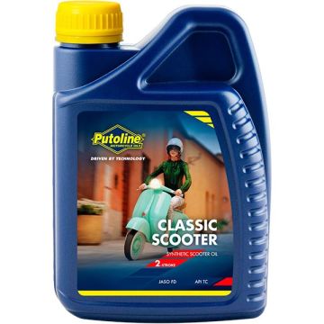 Motoröl Putoline Classic Scooter halbsynthetisch 2-Takt 1 Liter