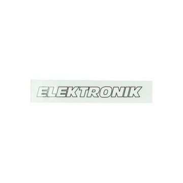 Aufkleber kreidler (elektronik) weiß