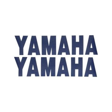 Aufkleber Yamaha Wort [Yamaha] Bodenspoiler Aerox blau 980587.blu 2-teilig