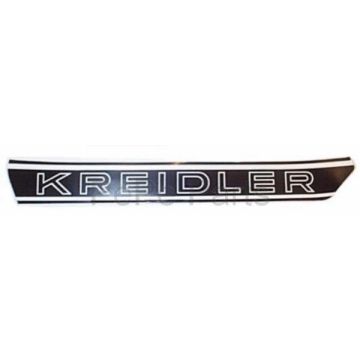 Aufkleberset Benzintank kreidler schwarz/weiß