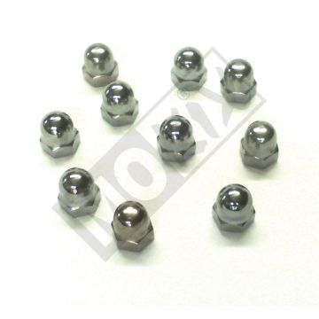 MUTTER M 6 HUTMUTTER CHROM 10St