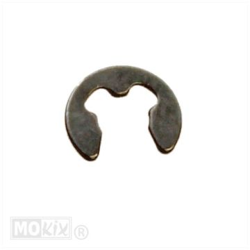 Achskreis/Clip 4 mm, geeignet für Achsen mit einer Kerbe, 5-7 mm Achse, 10 Stück Poller