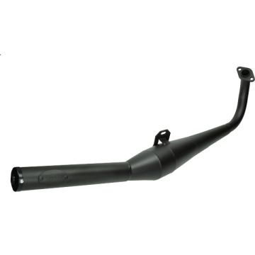 EVO-1 Honda MB50 schwarzer Bullet-Rennauspuff