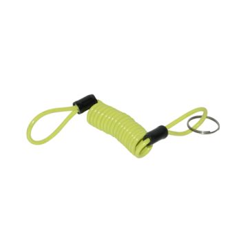 Erinnerungskabel  für Bremsscheibenschloss universal, gelb