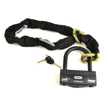 Kettenschloss ART 4 120cm Abus Schwarze Schleife