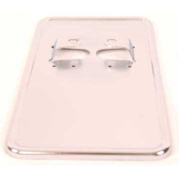 Kennzeichenhalter 100 x 175 mm chrom