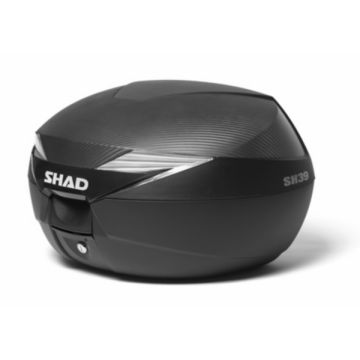 Topcase mit Schnellwechselplatte 39 Liter schwarz SH39 SHAD