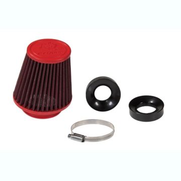 Luftfilter/Powerfilter Malossi E18 32/38mm Kelchanschluss/Außendurchmesser 60mm/Länge 125mm rot 0417255