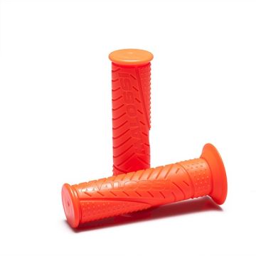 Griffset Malossi MHR 6918702 Fluor Orange (Geeignet für Auswuchtgewichte am Lenker)