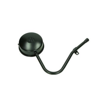 Auspuff -Tecno- Velosolex/Solex – schwarz hergestellt in der EU