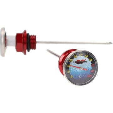 Öltemperaturanzeige, inklusive Honda Universal, rot