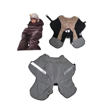 Beinbezug für Kindersitz grau Taac B015