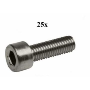 Sechskantschrauben M5x12mm Edelstahl 25 Stück