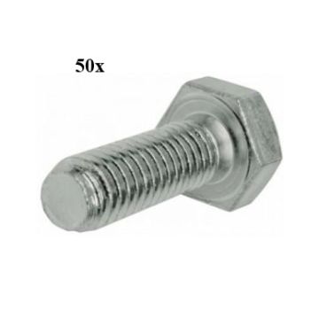Sechskantschraube m6x25mm 50 Stück
