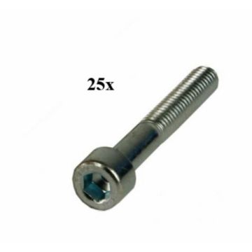 Sechskantschrauben M6x25mm 25 Stk