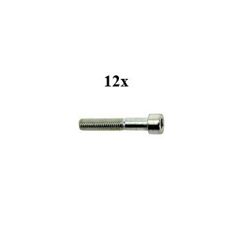 Sechskantschrauben m8x50mm 12st
