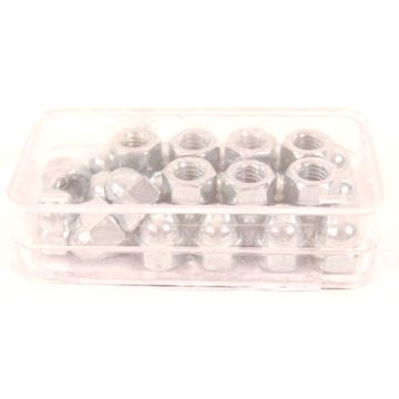 Hutmutter M6 Chrom 25 Stück