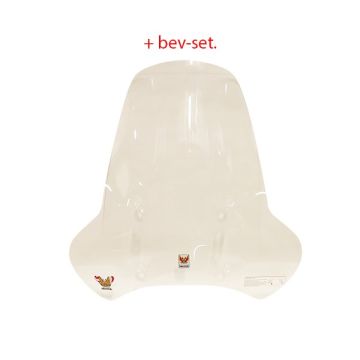 Windschutzscheibe hoch klar AGM New Flash/Old Classic/Carino/Dolce Vita/Pico/Venti/San Remo/Fun/Piccolo Isotta