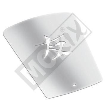 Batteriedeckel Peugeot Speedfight Edelstahl