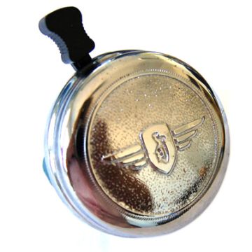 Klingel mit Logo für Zündapp verchromt